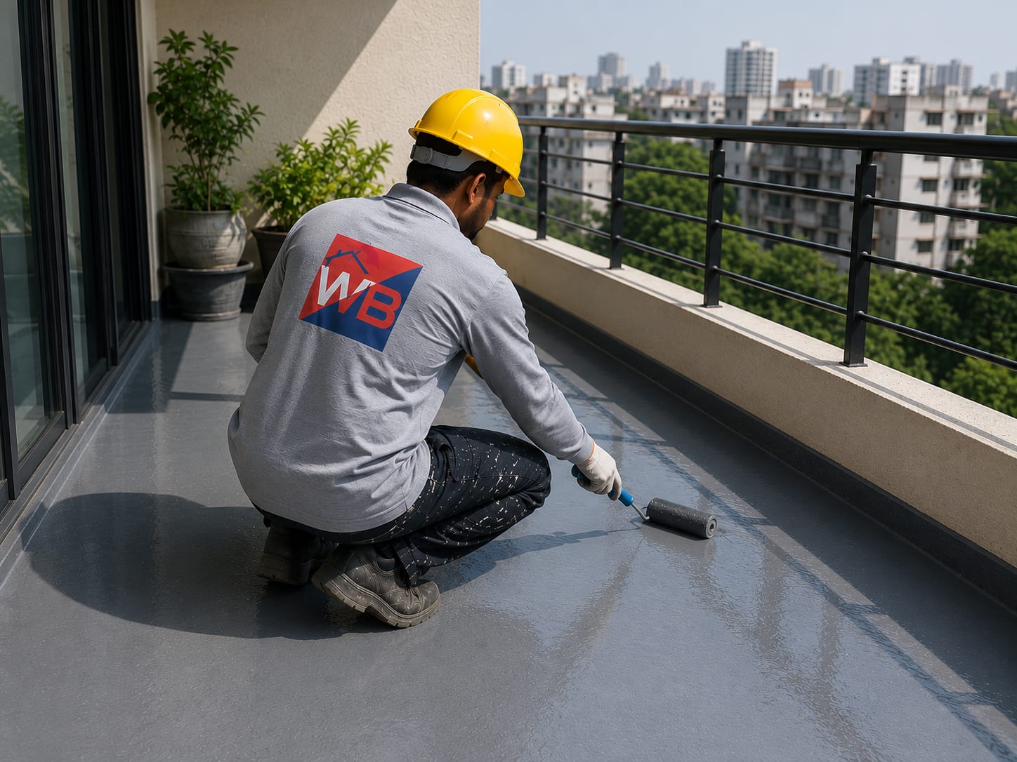 Balcony waterproofing in Nagpur