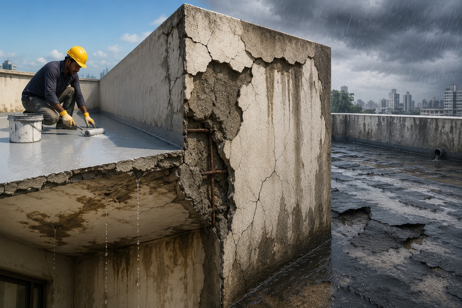 Why Most Waterproofing Jobs in India Fail