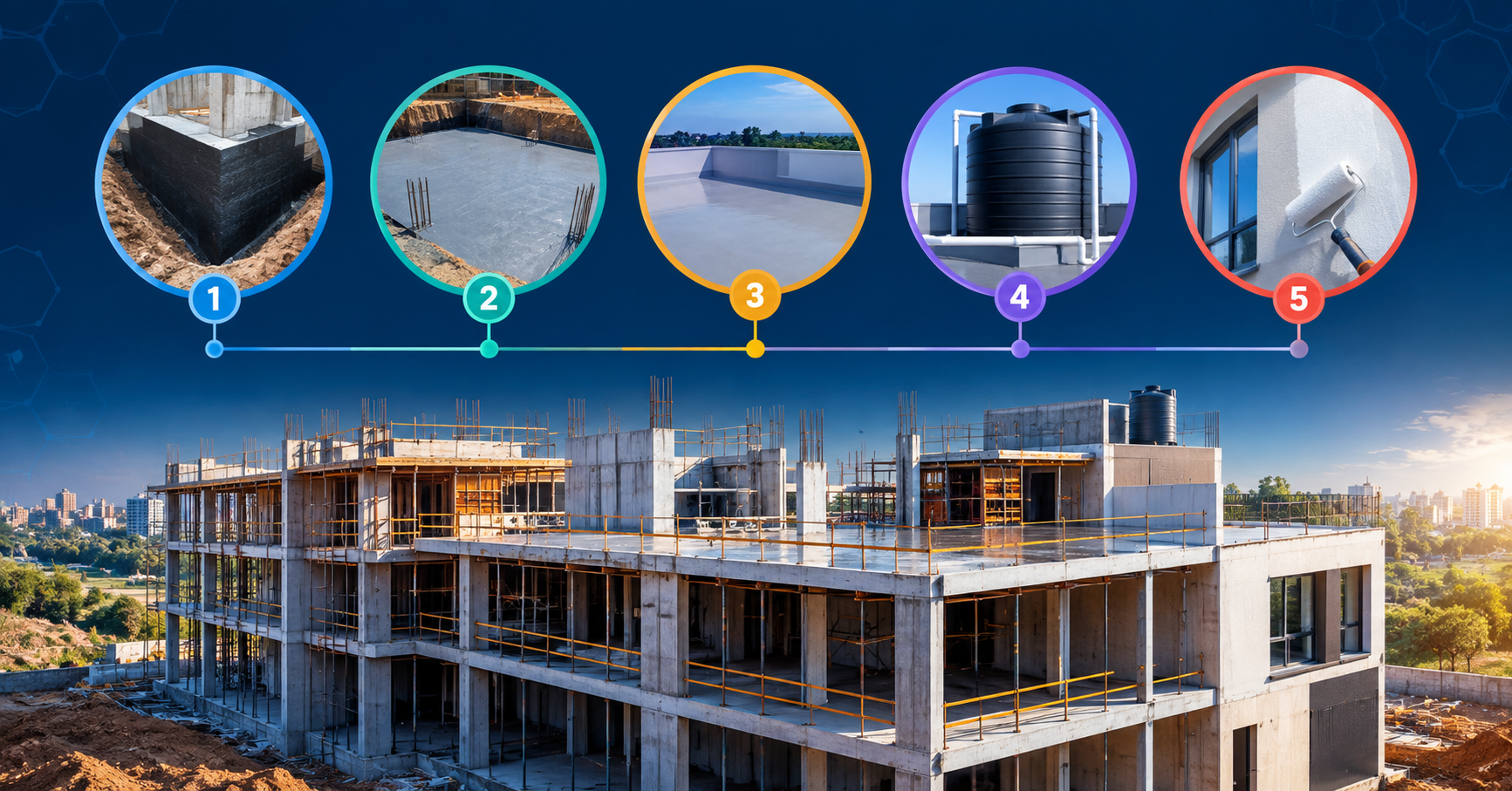 The Waterproofing Window: When to Waterproof a New Building